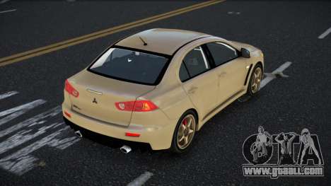 Mitsubishi Lancer Evolution X Comub for GTA 4