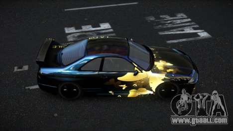 Nissan Skyline R33 Mexron S10 for GTA 4