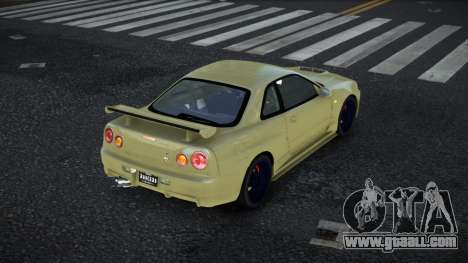 Nissan Skyline R34 Vabiqu for GTA 4