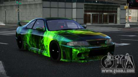 Nissan Skyline R33 Mexron S14 for GTA 4