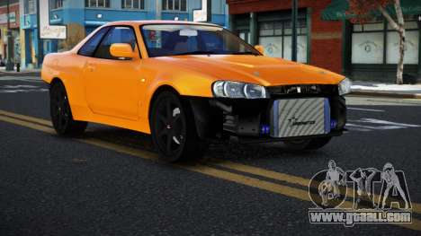 Nissan Skyline R34 Wikapuri for GTA 4