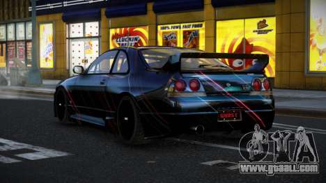 Nissan Skyline R33 Mexron S1 for GTA 4