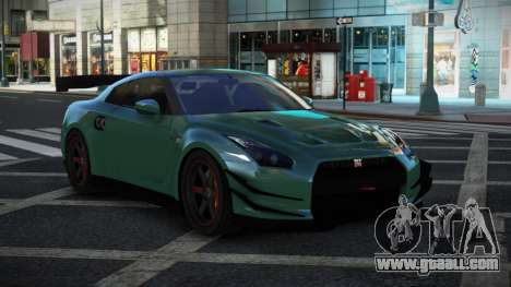 Nissan GT-R Vaqnaroqi for GTA 4