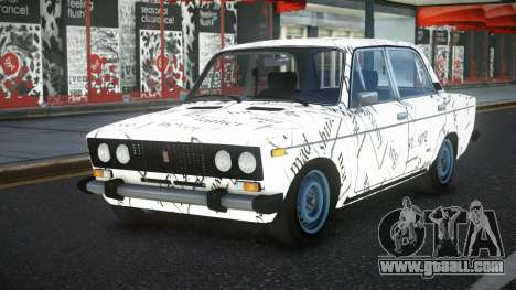 VAZ 2106 Bejala S5 for GTA 4