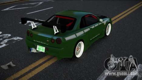 Nissan Skyline R34 Niobe for GTA 4