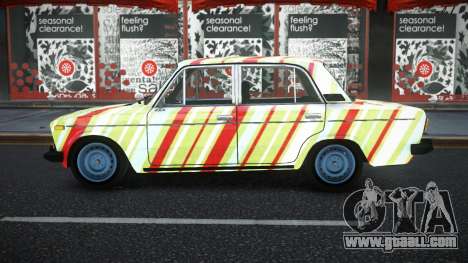 VAZ 2106 Bejala S4 for GTA 4