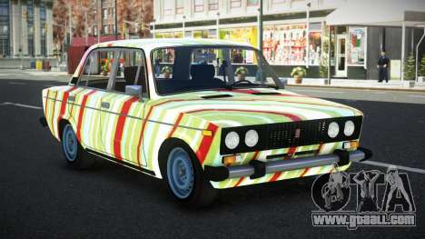 VAZ 2106 Bejala S4 for GTA 4
