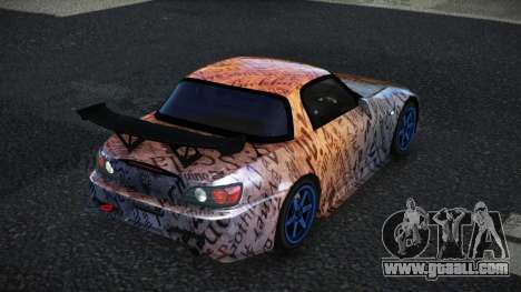 Honda S2000 Colulie S8 for GTA 4