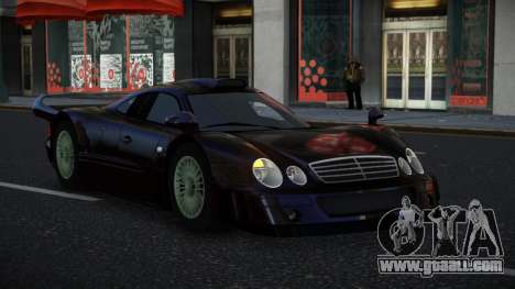 Mercedes-Benz CLK GTR Wapobe for GTA 4