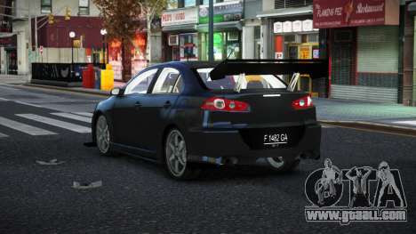 Mitsubishi Lancer Evolution X Wono for GTA 4