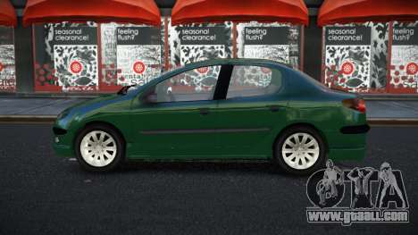Peugeot 206 Coszu for GTA 4