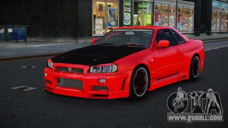 Nissan Skyline R34 Rebeg for GTA 4