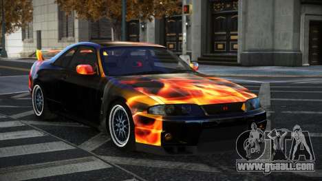Nissan Skyline R33 Dojuke S12 for GTA 4