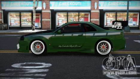 Nissan Skyline R34 Niobe for GTA 4