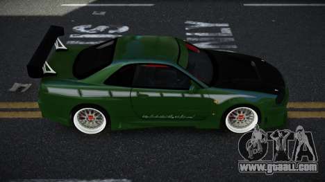Nissan Skyline R34 Niobe for GTA 4