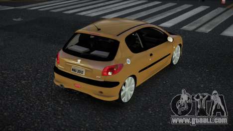 Peugeot 206 Riose for GTA 4