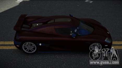 Koenigsegg CCXR Wibedo for GTA 4