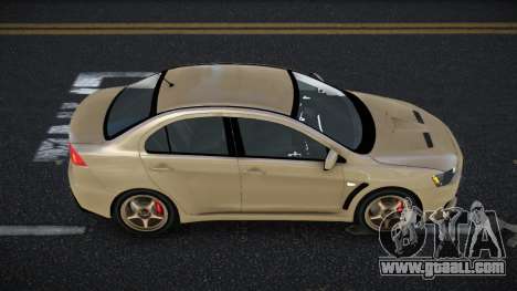 Mitsubishi Lancer Evolution X Comub for GTA 4