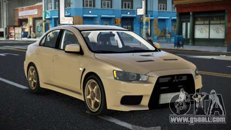 Mitsubishi Lancer Evolution X Comub for GTA 4