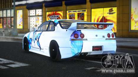 Nissan Skyline R33 Mexron S2 for GTA 4