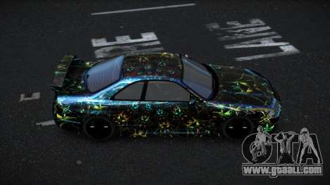 Nissan Skyline R33 Mexron S11 for GTA 4