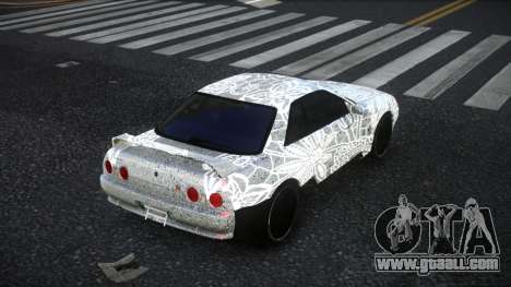 Nissan Skyline R32 Ense S7 for GTA 4