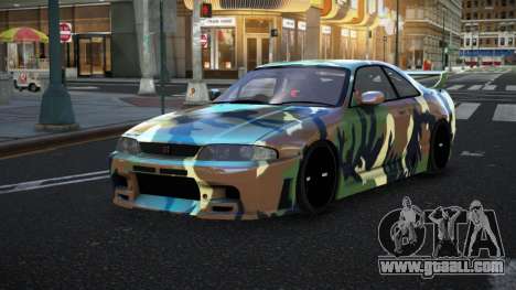Nissan Skyline R33 Mexron S13 for GTA 4