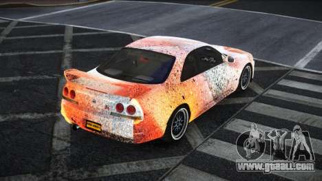 Nissan Skyline R33 Dojuke S8 for GTA 4
