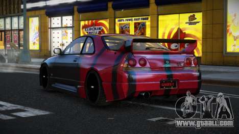 Nissan Skyline R33 Mexron S6 for GTA 4