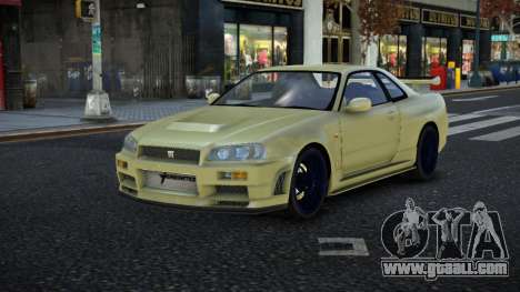 Nissan Skyline R34 Vabiqu for GTA 4