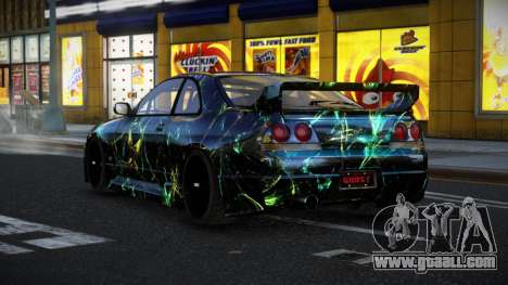 Nissan Skyline R33 Mexron S11 for GTA 4