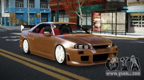 Nissan Skyline R34 Rihi for GTA 4