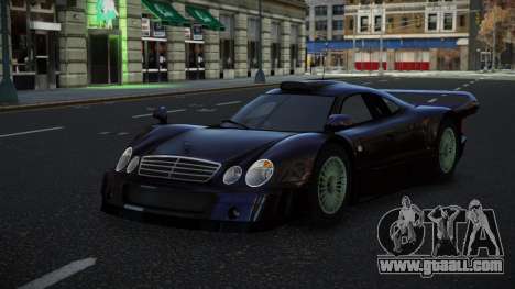 Mercedes-Benz CLK GTR Wapobe for GTA 4