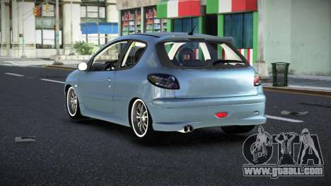 Peugeot 206 Diwaqigo for GTA 4