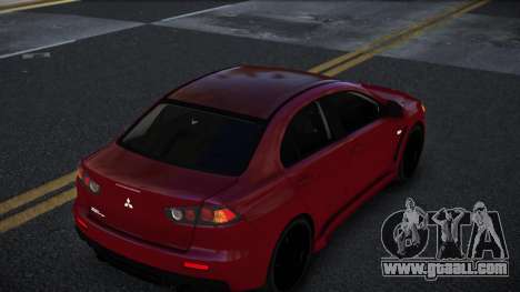 Mitsubishi Lancer Evolution X Rehudi for GTA 4