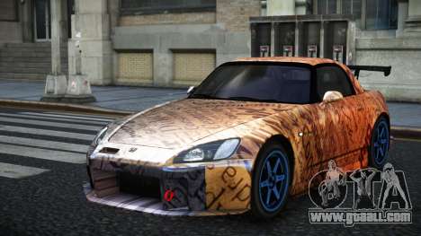 Honda S2000 Colulie S8 for GTA 4