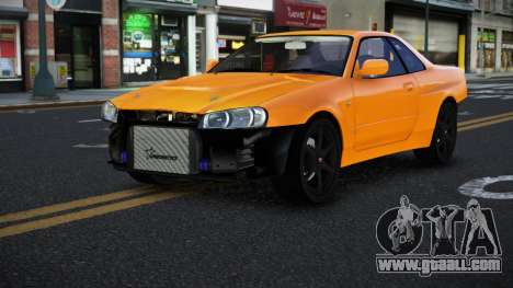 Nissan Skyline R34 Wikapuri for GTA 4