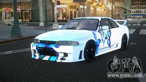 Nissan Skyline R33 Mexron S2 for GTA 4