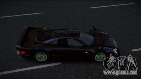 Mercedes-Benz CLK GTR Wapobe for GTA 4
