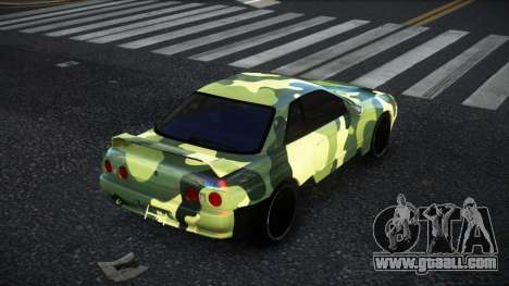 Nissan Skyline R32 Ense S9 for GTA 4