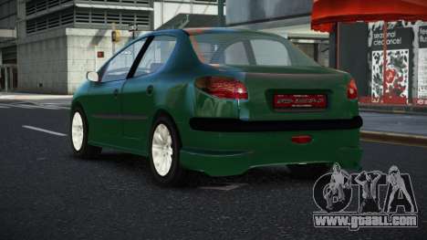 Peugeot 206 Coszu for GTA 4
