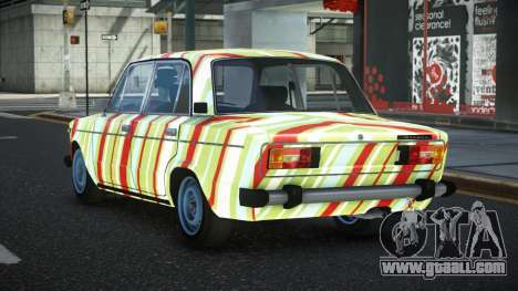 VAZ 2106 Bejala S4 for GTA 4