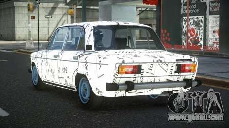 VAZ 2106 Bejala S5 for GTA 4
