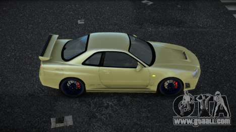 Nissan Skyline R34 Vabiqu for GTA 4