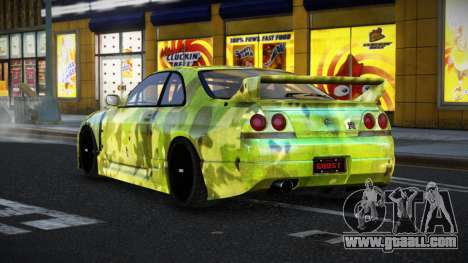 Nissan Skyline R33 Mexron S3 for GTA 4