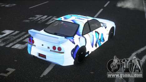 Nissan Skyline R33 Mexron S2 for GTA 4