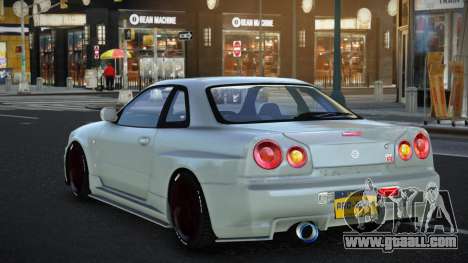 Nissan Skyline R34 Yunnurogu for GTA 4
