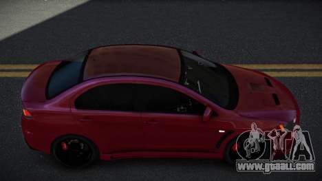 Mitsubishi Lancer Evolution X Rehudi for GTA 4