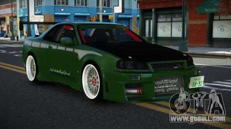 Nissan Skyline R34 Niobe for GTA 4