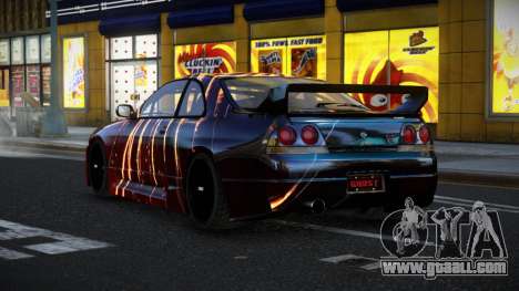 Nissan Skyline R33 Mexron S12 for GTA 4